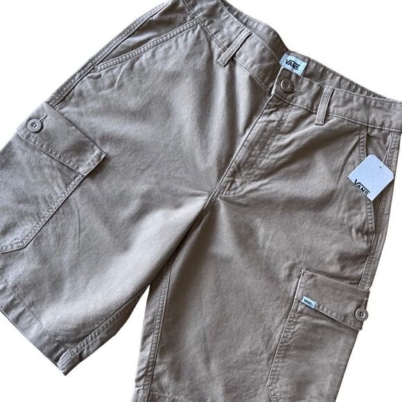 Vans decker cargo shorts, color new dirt, size 30 - Picture 2 of 12